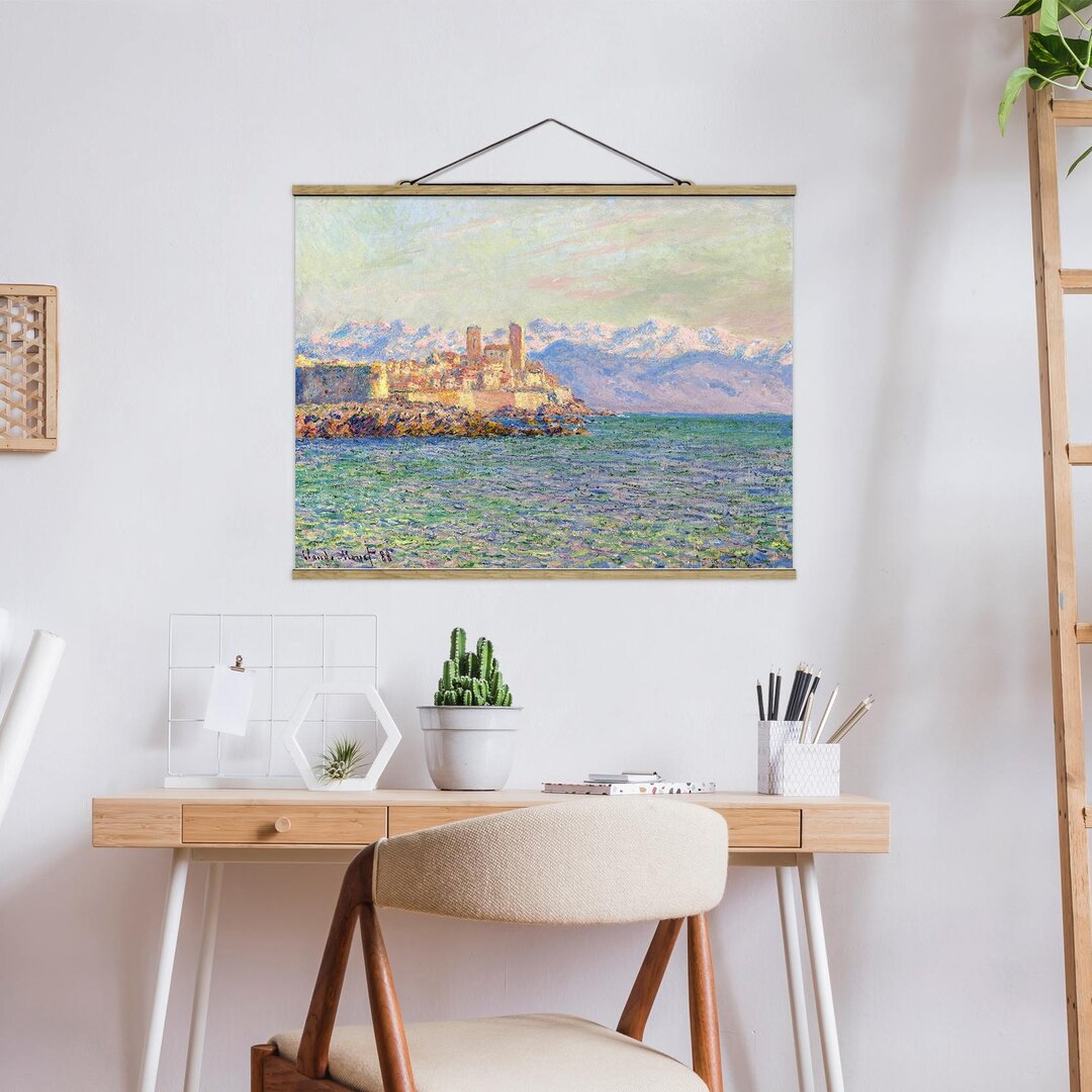 Kunstdruck Antibes-Le Fort von Claude Monet