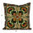 Square Cotton Embroidered Pillow With Design