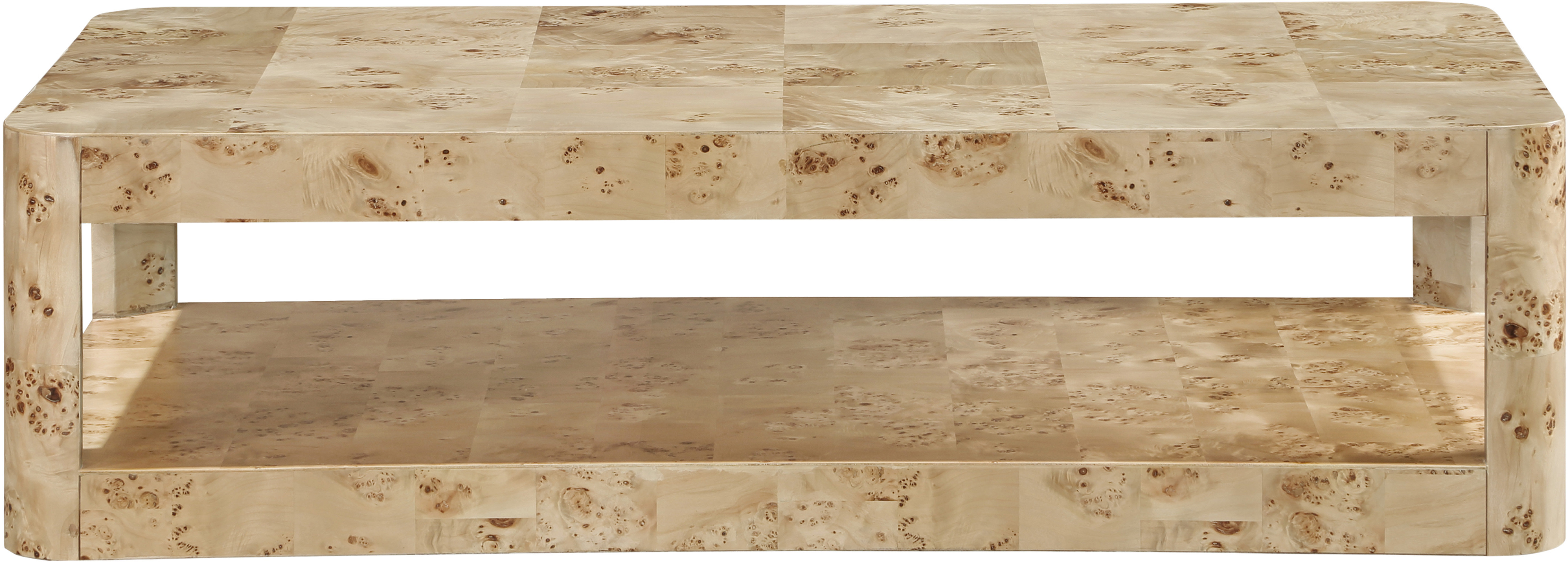 Latitude Run® Damante Floor Shelf Coffee Table with Storage & Reviews ...