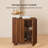 Ola Solid Mango Wood Accent Cabinet