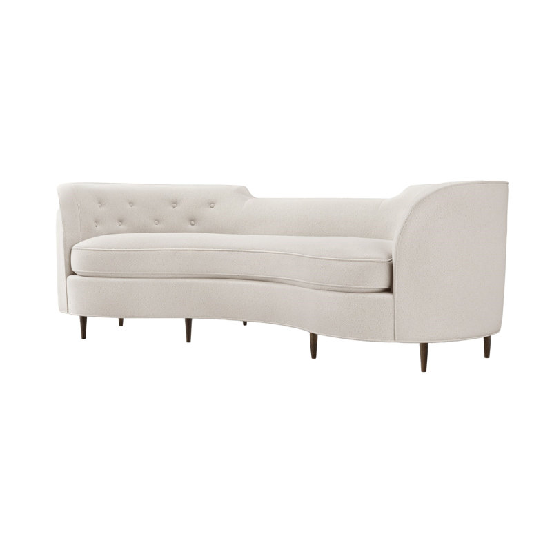 Lauren 89.5'' Curved Sofa