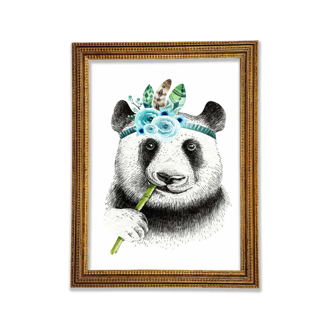 Panda Bamboo - Druck