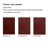 Lighted Cabinet For Corner - Mirrored Back Adjustable Shelves Cherry Taste Display Curio Lights Tempered Glass Family Photos