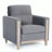 Plutarco Velvet Armchair-946515352