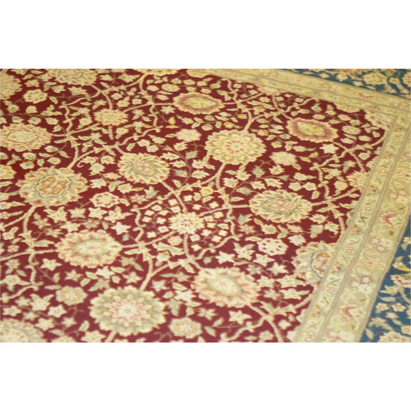 Tapis rectangulaire noué à la main