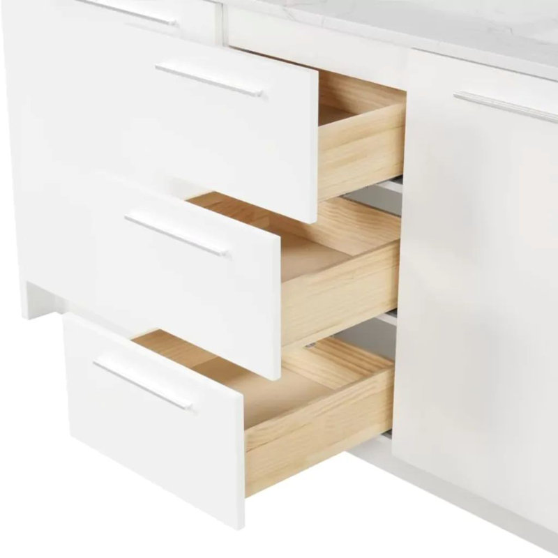 Ensemble de meuble-lavabo simple 72 po Nona, 72"
