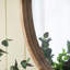Miroir mural 24 po x 36 po avec cadre en bois, miroir en bois de ferme pour console de salle de bain