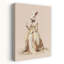 Rabbit In a Haute Couture Dress Surreal Contemporary Rabbit Forest Wall Art Print-980713976