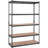 Mariapaula Steel Height -Adjustable Shelving Unit-1118290392