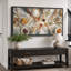 "Neutral Toned Feast Celebration", très grandes photos, impression sur toile encadrée-120284297-120284298