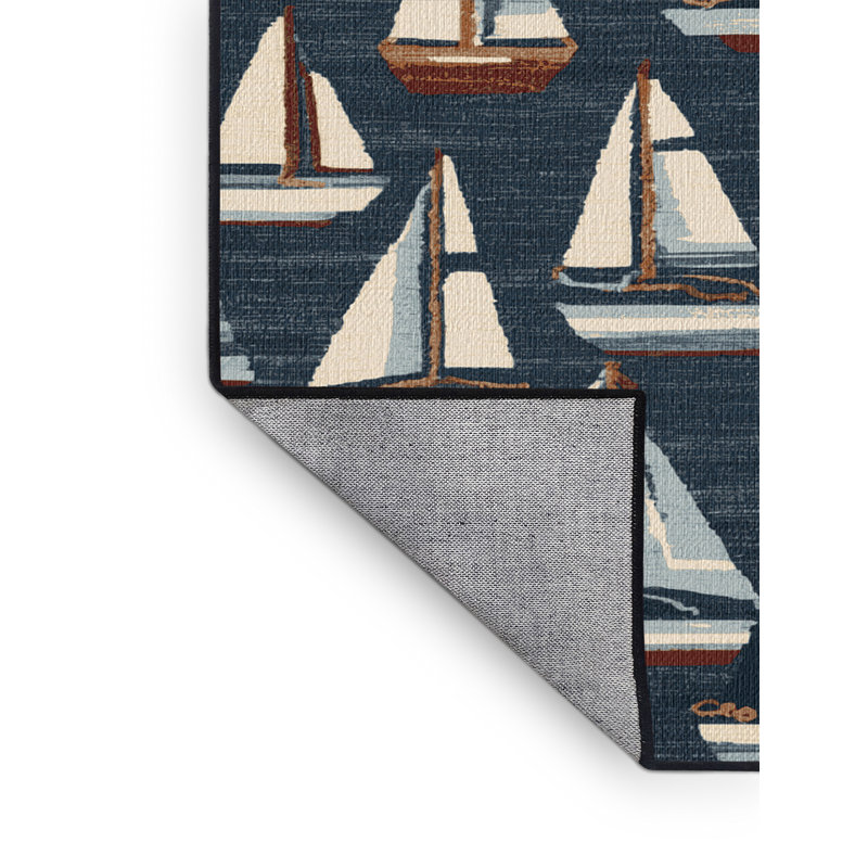  Tapis nautique lavable, Rond 6 pi