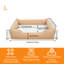 Orthopedic Dog Bed with Bolster -1772691851-1772796696
