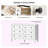 Dateland 47" W 6 Drawer Dresser,White Bedroom Dresser-414745722