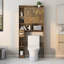 Armoire de rangement de salle de bain de style campagnard, fixation au sol-462876875