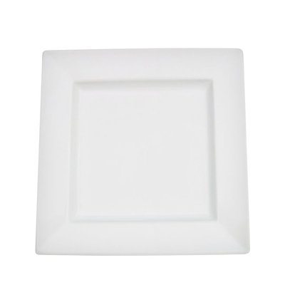 CAC China Square Soup Plate 12oz 9"