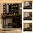 Makeup Vanity Table With Stool 2 Drawers, 3 Color Modes Available For Bedroom-677031362