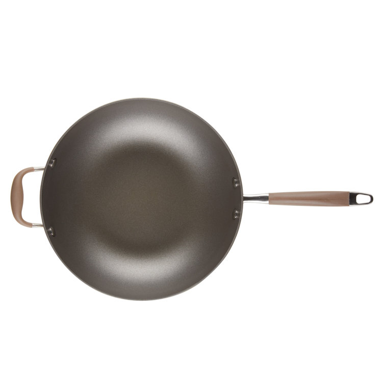 12-Inch Hard Anodized Nonstick Deep Frying Pan with Lid
