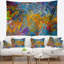 Tapisserie fractale aux couleurs fluides-28502172