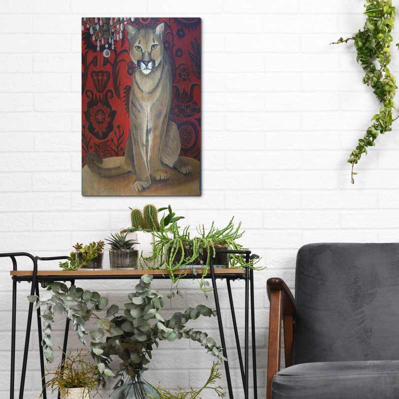 «Best Cougar 2» par Catherine A Nolin, H 16 po x l 12 po
