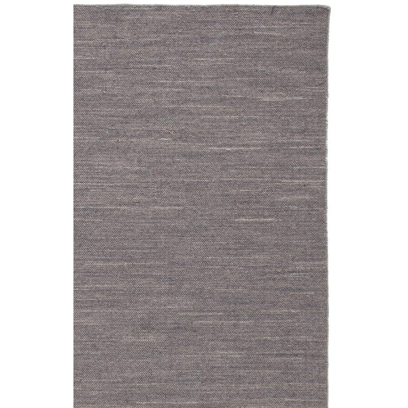 Tapis de couleur unie en laine tissé à la main Fitzpatrick, Rectangulaire 3 pi x 5 pi