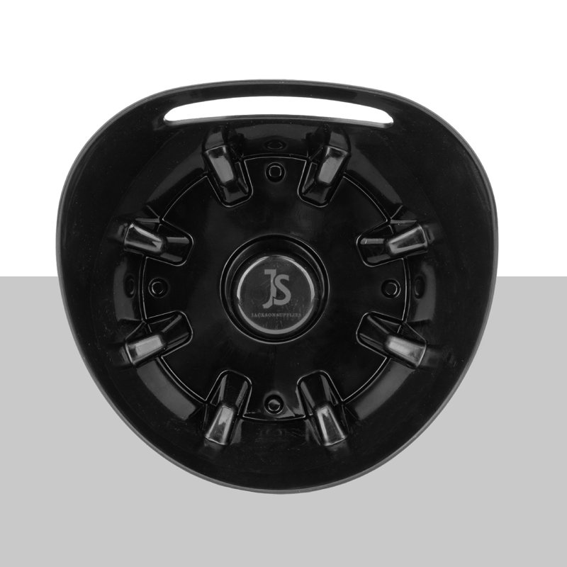Utility-Sink Plastic Plunger Tray, Black