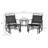 Karie Steel Outdoor Chair