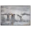 Cadre flottant, peinture sur toile