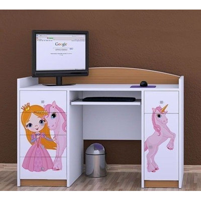 Hirsche 125cm Computer Desk