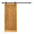 84'' Solid Wood Paneled without Installation Hardware Kit Barn Door-62671485-64703643