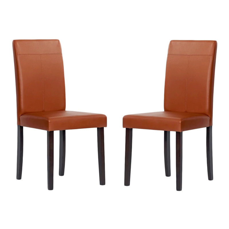 18'' H Faux Leather Upholstered Dining Chair