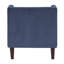Fauteuil d'appoint moderne bleu-1966808494