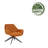 Adairsville Fabric Accent Chair with Steel Legs-925522714