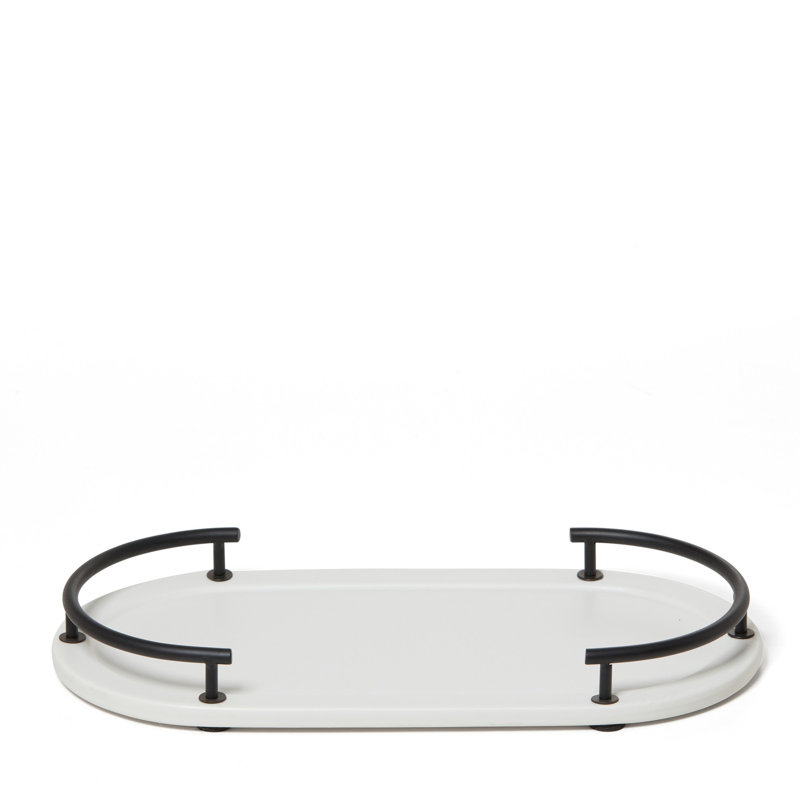 Dubai Amenity Tray, Black Trim
