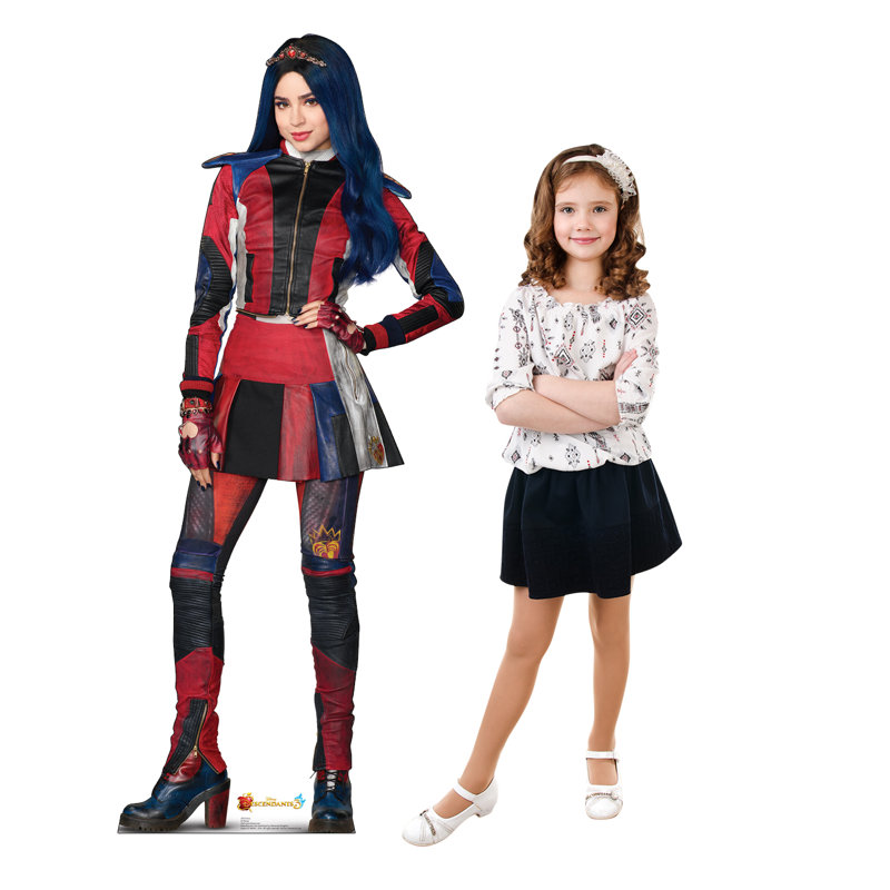 Accroche en carton descendants 3 disney Evie
