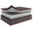  13" Luxury Black/Red Eurotop Mattress Hybrid Comfort – Premium Quilted Cover - Made in NJ – Fiberglass-Free – Bed in a Box-98278278-123282459