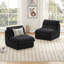 Chaise d'appoint rembourrée-670108133