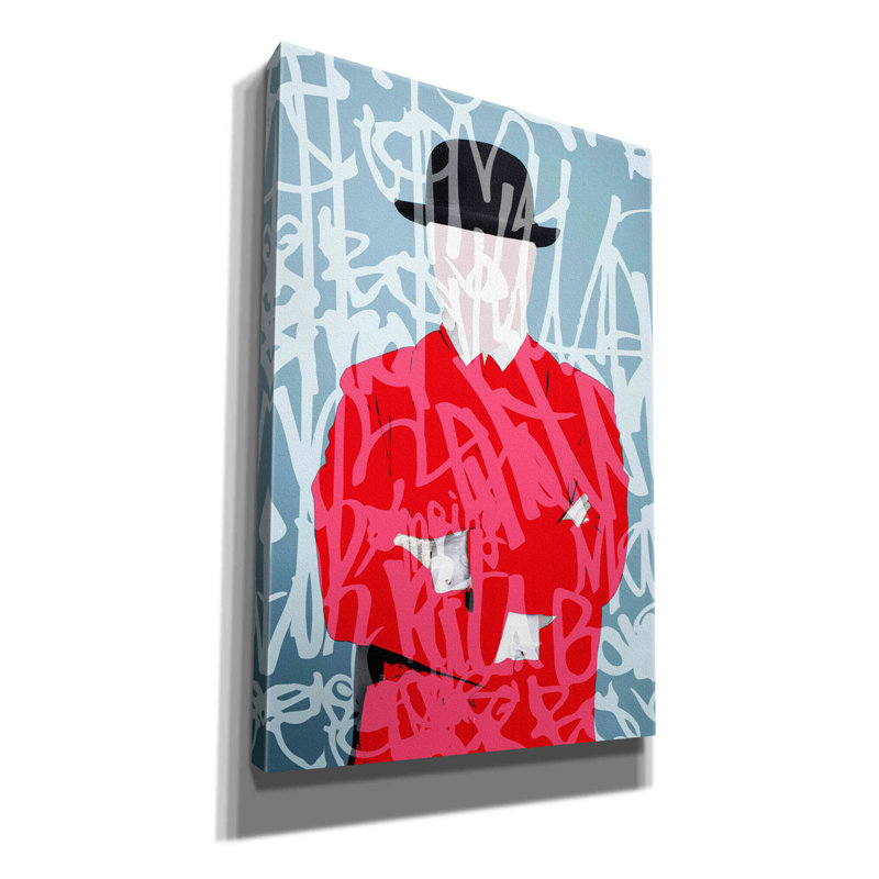 «Graffiti Man 4» par Irena Orlov, H 18 po x l 12 po x P 0,75 po