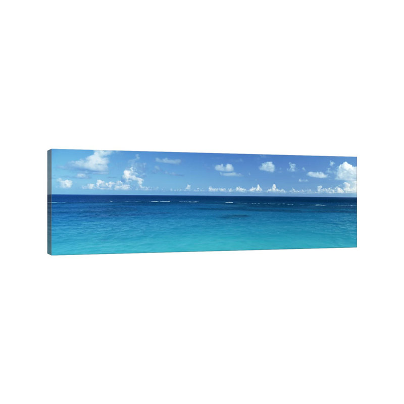 View Of The Atlantic Ocean, Bermuda by Panoramic Images - Wrapped Canvas Panoramic Gallery-Wrapped Canvas Giclée