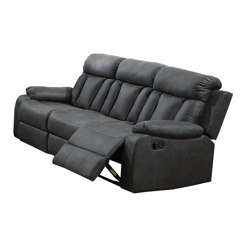 Recliner Sofa, Charcoal
