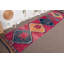 Tapis turcs, tapis de couloir 2,6 x 11,1 pi, tapis de luxe, tapis rétro, tapis rose neutre, tapis en laine