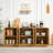 67-Inch Modern Wavy Sideboard, Curved Contour Design Storage Cabinet, 6-Door Cabinet With Storage Function, Suitable For Kitchen / Bedroom / Living Room,67.0"L X 15.7"W X 27.7"H-1947742281