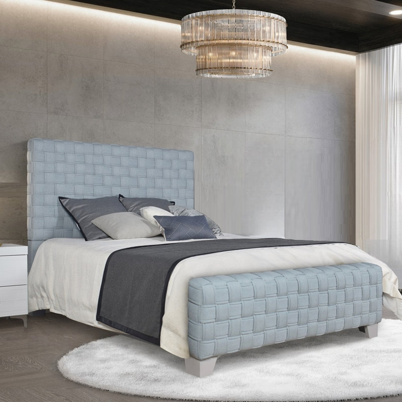 Lit contemporain tapissier, Très grand lit