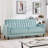 2-Piece Living Room Set with a Swivel Accent Chair & a Convertible Sofa Bed