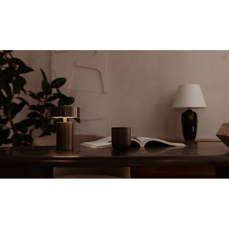 Column Table Lamp, Anodized Aluminium