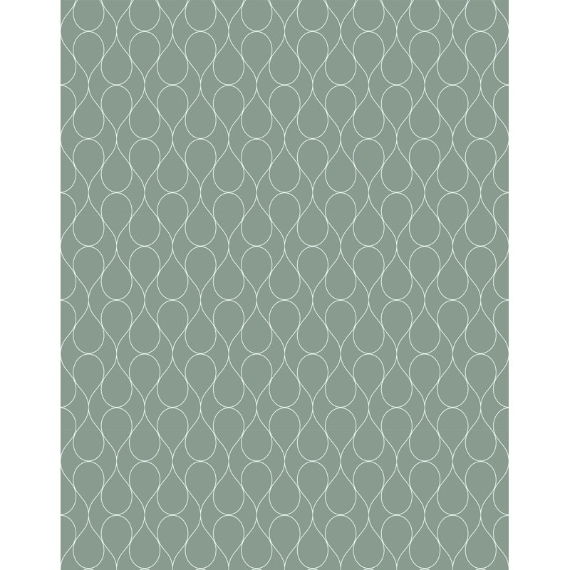 Angolemi 7m x 75cm Wallpaper Roll, Green