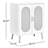 Rubenstein Modern Rattan 18 Pair Shoe Storage Cabinet-1573850630