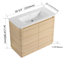 Ensemble de meuble-lavabo simple 40 po avec comptoir en céramique Addisin-319059759-328265380