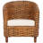 Iraan Rattan Barrel Chair-1700999388