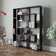 Latitude Run® Fembra Geometric Bookcase & Reviews | Wayfair