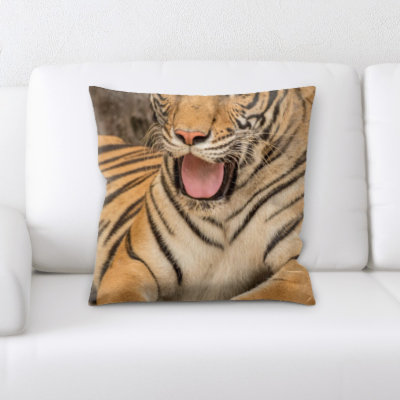 Wunder Tiger Throw Pillow